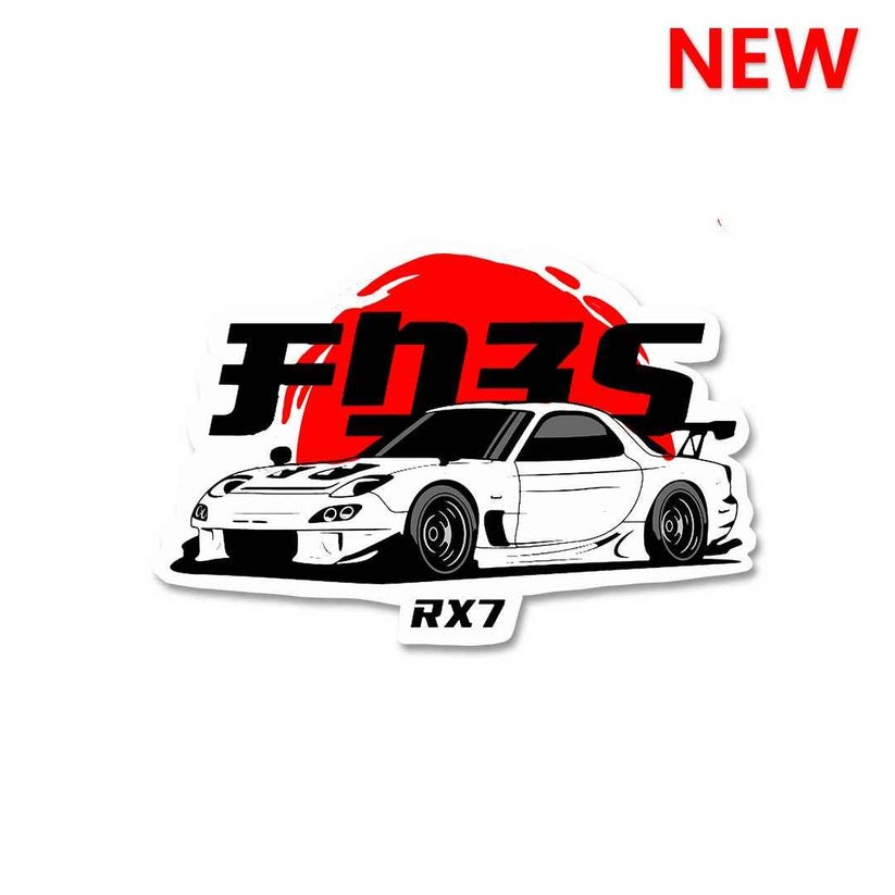 RX7 Sticker
