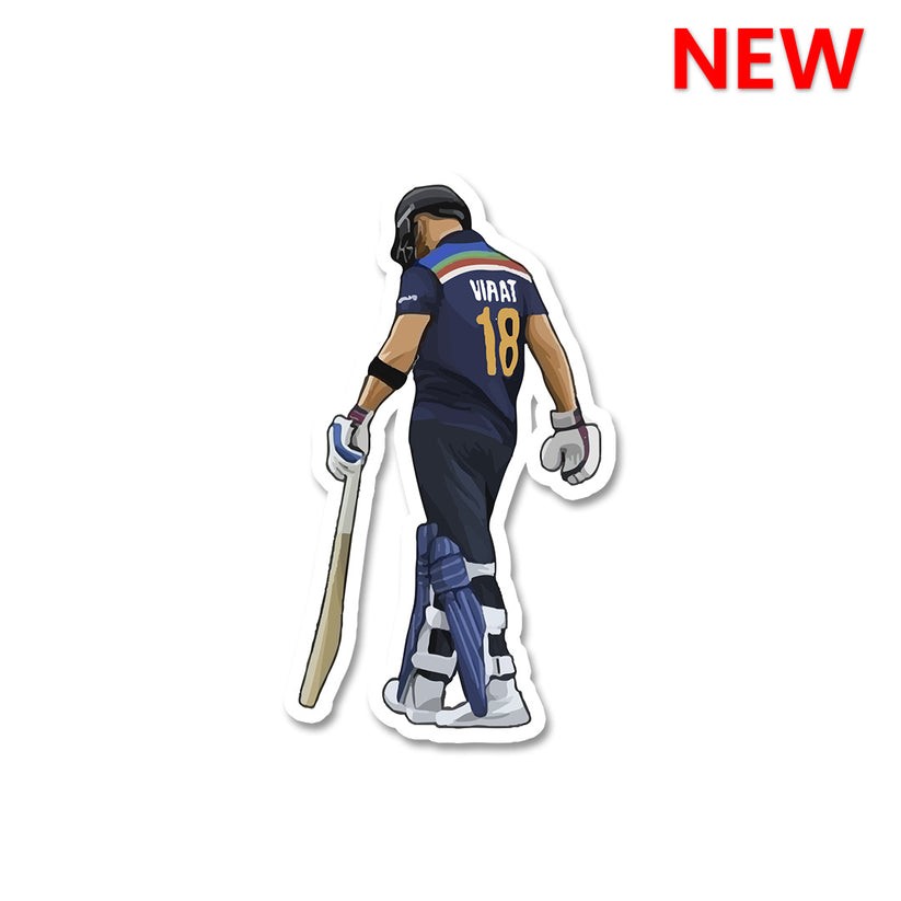 Virat Kohli 18 Sticker